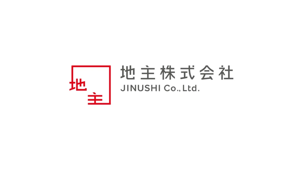 地主株式会社のロゴ