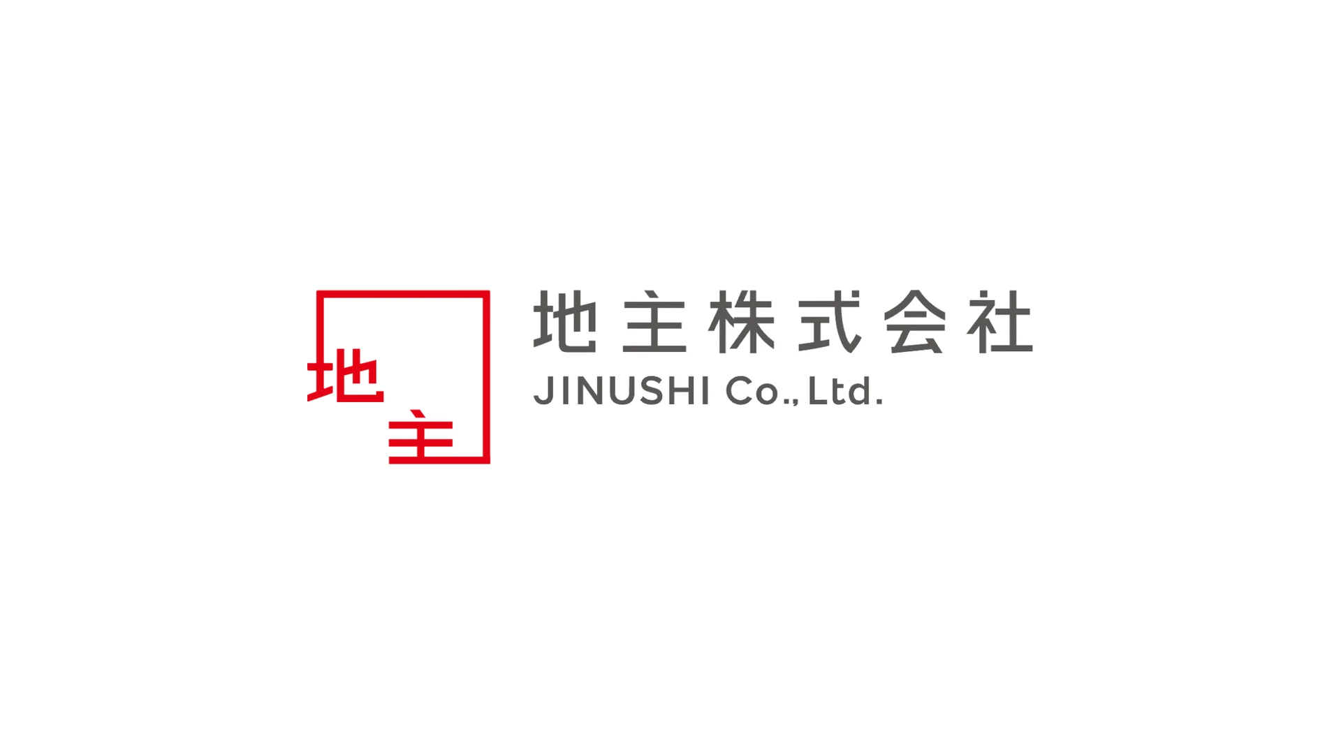 地主株式会社のロゴ